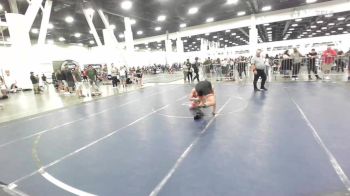 132 lbs 2nd Place - Jadyn Wren, Valley Wrestling Club vs Cash Andrade, Mantanona TC