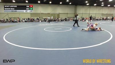 120 lbs Semifinal - Wyatt Ledford, Prime 14U vs Mason Ekle, Untouchables 14U Purple