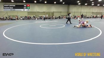 120 lbs Semifinal - Wyatt Ledford, Prime 14U vs Mason Ekle, Untouchables 14U Purple