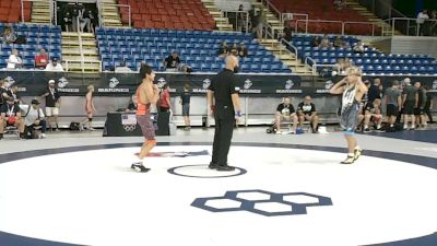 126 lbs Cons. Sub-rd Of 16 - Behzod Rakhmatov, Texas vs Ayden Ledesma, Ohio