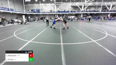 184 lbs Quarterfinal - Conor Maslanek, Campbell University vs Joshua Cordio, Air Force Academy