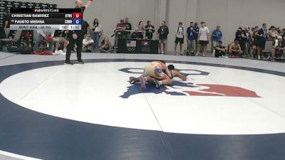 65 kg Cons. Rd Of 32 - Christian Ramirez, Shore Thing Wrestling Club vs Fausto Medina, Crutchmer Wrestling