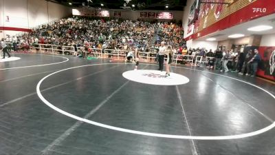 95-101 lbs Champ. Round 1 - Hailey Robinson, Thermopolis Middle School vs Ryan Whisenant, Greybull MS