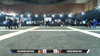 IZADORA CRISTINA SILVA vs ANA CAROLINA COSTA SILVA 2026 CBJJE Brazilian Jiu-Jitsu Championship