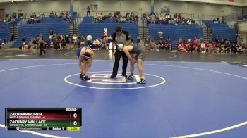 152 lbs Round 1 (4 Team) - Zach Papworth, Battle Ground Academy vs Zachary Wallace, Woodland, Cartersville