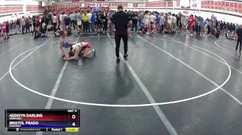 118 lbs Round 2 - Addisyn Darling, Nebraska vs Bristol Prado, Chadron