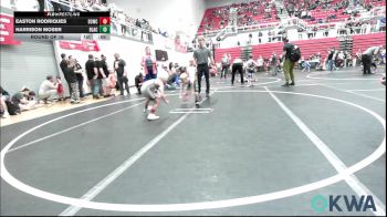 52 lbs Round Of 16 - Easton Rodriques, D3 Wrestling Cluib vs Harrison Moser, Blackwell Wrestling Club