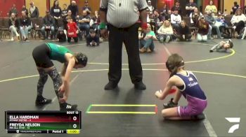 64 lbs Round 5 (6 Team) - Ella Hardman, MYWAY Metro vs Freyda Nelson, MN ALL Star