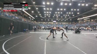 157 lbs Quarterfinal - Grant Schulz, Doane University vs Etson Moreno, Barton