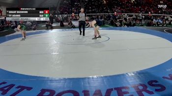 5A 144 lbs Champ. Round 1 - Ty Adams, Blackfoot vs Grant Buonviri, Middleton