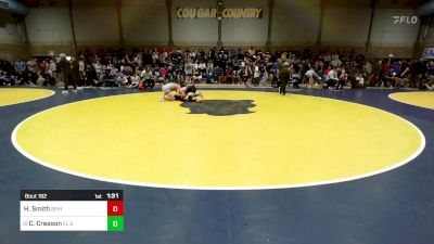 160 lbs Round Of 32 - Harrison Smith, Bishop Gorman (NV) vs Christopher Creason, El Diamante