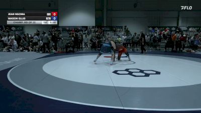 92 kg Champ. Rd Of 32 - Jean Ngoma, Kohawk Wrestling Club vs Mason Ellis, NLWC/TMWC