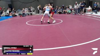 126 lbs Champ. Round 2 - Kendall Wyble, AK vs Kingston Meadors, OR