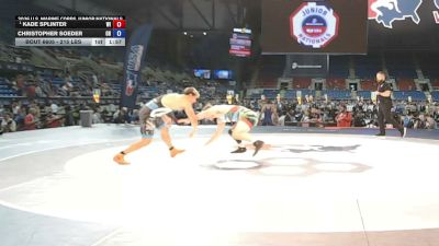 215 lbs Champ. Rd Of 16 - Kade Splinter, Wisconsin vs Christopher Soeder, Ohio