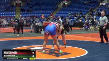 155 lbs Cons. Round 2 - Ionicca Rivera, Aurora (West Aurora) vs Callie Carr, Darien (Hinsdale South)