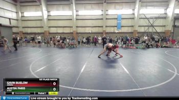 132 lbs 1st Place Match - Austin Paris, Utah vs Gavin Buelow, Hawaii