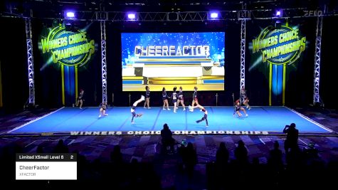 CheerFactor - XFACTOR [2025 L6 Limited XSmall Level 6 2] 2025 Winners Choice Live at Foxwoods