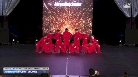 Adrenaline Studio - VOLTAGE [2025 Youth - Premier - Hip Hop - Small Day 1] 2025 Champion Cheer and Dance Grand Nationals