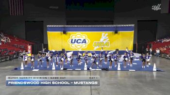 Friendswood High School - Mustangs [2025 Super Varsity Division I Game Day Day 1] 2025 UCA Houston Regional