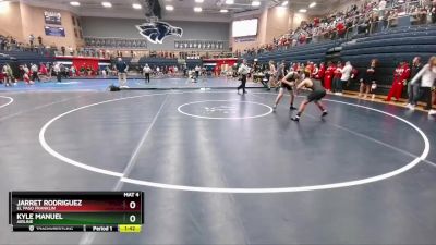 138 lbs Cons. Round 3 - Jarret Rodriguez, El Paso Franklin vs Kyle Manuel, Airline