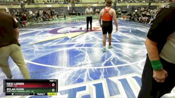 215 lbs Semis & 1st Wrestleback (8 Team) - Rylan Kuhn, Saint Pius X (Kansas City) vs Nick Larsen, Hersey