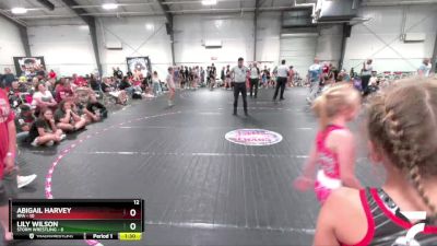 70 lbs Round 3 (3 Team) - Abigail Harvey, RPA vs Lily Wilson, Storm Wrestling