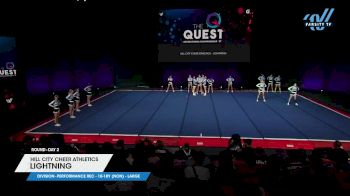 Hill City Cheer Athletics - Lightning [2025 L4 Performance Rec - 10-18Y (NON) - Large Day 2] 2025 The Quest