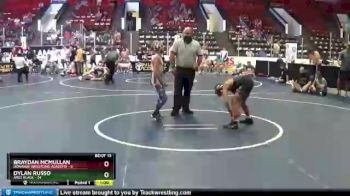 82 lbs Round 5 (6 Team) - Braydan McMullan, Donahue Wrestling Academy vs Dylan Russo, ARES Black