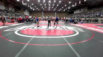 190 lbs Champ. Round 2 - Luke Hamiti, Stillwater vs Lance Barry, St. Michael The Archangel