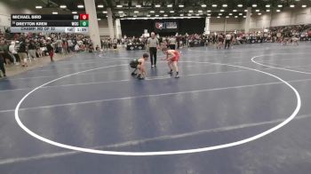 106 lbs Champ. Rd Of 32 - Michael Bird, Izzy Style Wrestling vs Dreyton Kren, Wisconsin