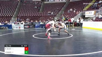 195 lbs Consolation - Shane Quick, Pottsville vs Isaac Kassis, Dieruff