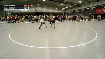 285 lbs Cons. Sub-quarters - Jaheim Wright, Iowa vs Isaac Ledezma, New Mexico