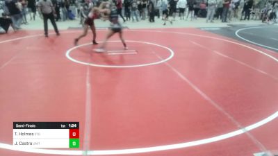 101 lbs Semifinal - Teagan Holmes, 2tg vs Jovanna Castro, Unit 6 WC