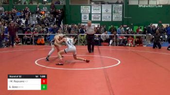 113 lbs Prelims - Michael Rapuano, Xavier Ct vs Gabriel Goss, Burnt Hills