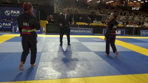 Mia Funegra vs Ashlee Funegra 2025 Pan Jiu Jitsu IBJJF Championship