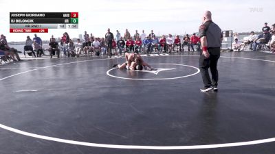 157 lbs Rr Rnd 1 - Joseph Giordano, Gardner-Webb vs Ej Beloncik, Air Force