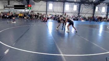 Silver 157 lbs Cons. Round 1 - Eli Rabideau, Wartburg vs Jonas Petrie, Rochester Community & Tech. College