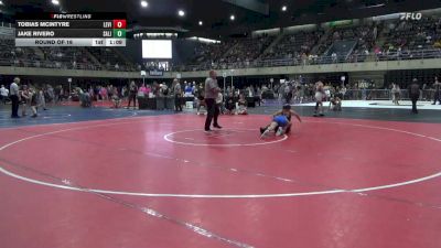 130 lbs Round Of 16 - Tobias McIntyre, Levittown vs Jake Rivero, Salisbury