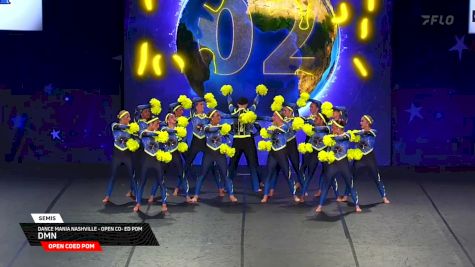 Dance Mania Nashville - Open Co- Ed Pom - DMN [2026 Open Coed Pom Semis] 2026 The Dance Worlds