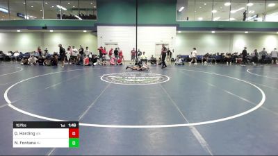 157 lbs Consi Of 64 #2 - Quentin Harding, WA vs Noah Fontana, NJ