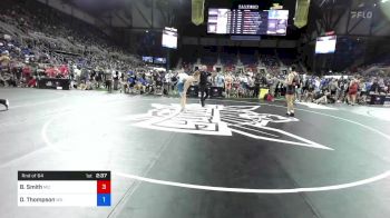 160 lbs Rnd Of 64 - Benjamin Smith, Maryland vs Drake Thompson, Washington