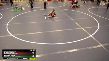 87 lbs Cons. Round 2 - Dennis Kind, Robbinsdale Area Wrestling vs Ryan Seifert, New Prague Wrestling