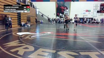 190 lbs Cons. Round 2 - Ryder Nelson, West Salem vs Carter Hollinger, Banks