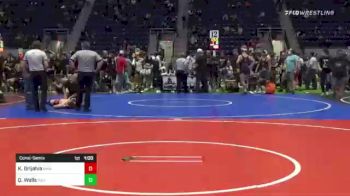 57 lbs Consolation - Quentin Walls, Red Wave Wrestling vs Kao Grijalva, Nwa
