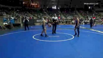 130 lbs Consolation - Parker Adams, Vinita Kids Wrestling vs Hayden Rackley, Choctaw Ironman