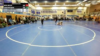 115 lbs Cons. Round 3 - Miya Mcloy, Newark Memorial vs Ashlynn Beam, Concord