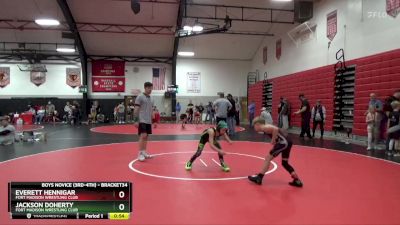 3rd Place Match - Jackson Doherty, Fort Madison Wrestling Club vs Everett Hennigar, Fort Madison Wrestling Club