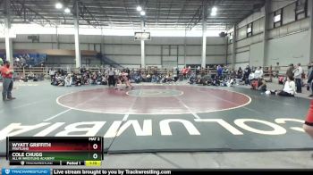 110 lbs Champ. Round 3 - Wyatt Griffith, Fruitland vs Cole Chugg, All In Wrestling Academy