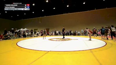 120 lbs Quarters - Autumn Belvin, OK vs Avery Saville, OK