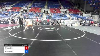 195 lbs Cons 64 #2 - Evan Grazzini, Illinois vs Quinn Herbert, Illinois